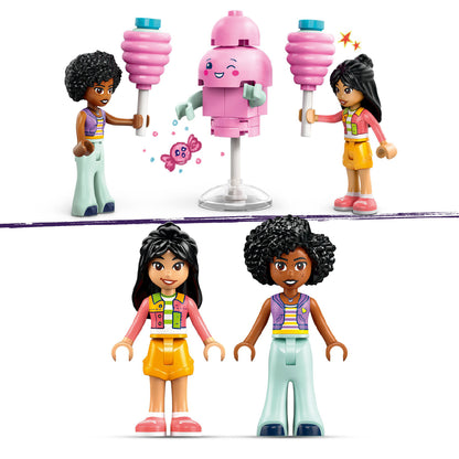 Đồ Chơi Lắp Ráp Quầy Kẹo Bông Gòn Di Động Và Xe Scooter LEGO FRIENDS 42643