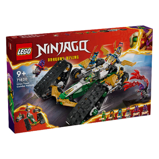 Đồ Chơi Lắp Ráp Siêu Xe Kết Hợp 4 Trong 1 LEGO NINJAGO 71820 (576 chi tiết)