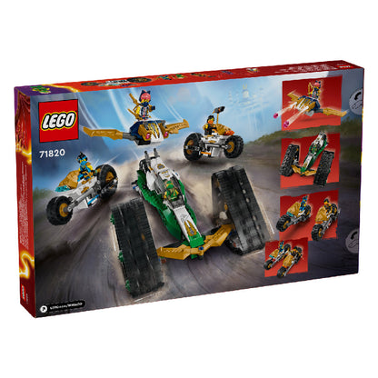 Đồ Chơi Lắp Ráp Siêu Xe Kết Hợp 4 Trong 1 LEGO NINJAGO 71820 (576 chi tiết)
