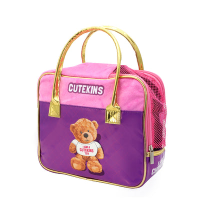 Đồ Chơi Thú Cưng Kèm Túi CuteKins - Gấu Nâu