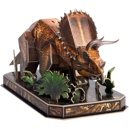 Đồ Chơi Đồ Chơi Trẻ Em Xếp Hình 3D Nat Geo: Khủng Long Triceratops PUZZLES