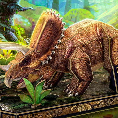 Đồ Chơi Đồ Chơi Trẻ Em Xếp Hình 3D Nat Geo: Khủng Long Triceratops PUZZLES