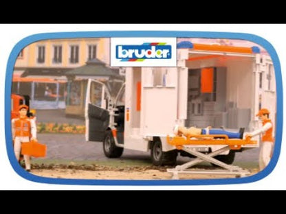 Xe cấp cứu Mercedes Benz và nhân viên y tế BRUDER BRU02676