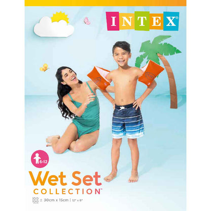 Phao Tay Cao Cấp Màu Cam INTEX 58641
