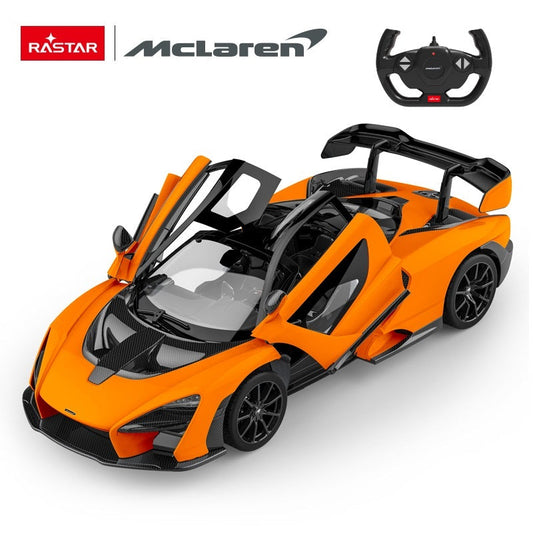 Xe R/C 1:14 McLaren Senna có thể mở cửa màu Cam RASTAR R96600