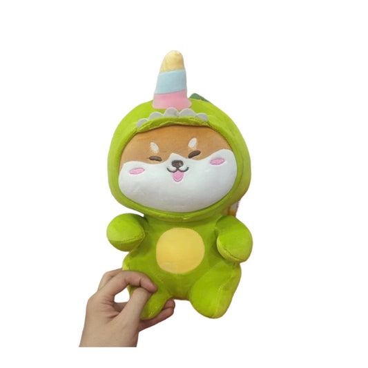Thú Nhồi Bông - Shiba Đội Nón Kỳ Lân 30cm PLUSH TOY PLUSH AH21014-30