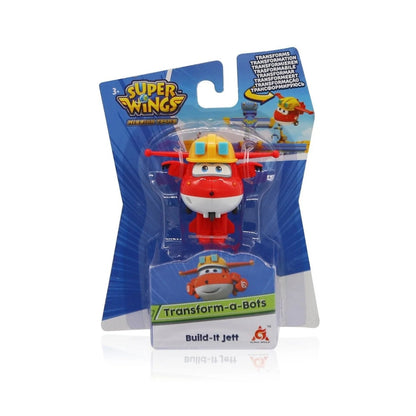 Đồ Chơi Robot Biến Hình Mini Jett Xây Dựng SUPERWINGS